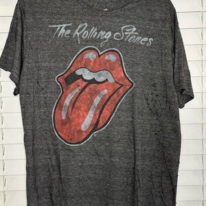The Rolling Stones Charcoal Tee